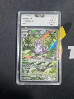 NIDOKING FULL ART - POKEMON 174/165 EV3.5 151 PCA 9.5 NEUF FR - Image 1