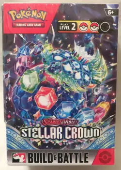 Pokemon Scarlet & Violet Stellar Crown **New & Sealed** Build & Battle Box - Image 1