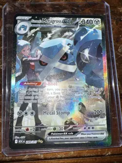 Pokemon Ascended Heroes Steven’s Metagross EX SIR 289/217 Pack Fresh! - Image 1