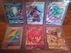 Pokemon tcg sword and shield various 6 card bundle Inc Volcanion V - Image 1