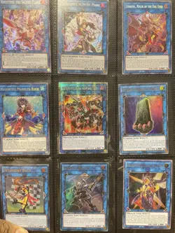 500 Card Yu-Gi-Oh Binder Collection Lot Holos - Image 1