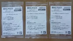 One Piece Card Game Seven-Eleven Limited Promo Sabo Ace Luffy Set Japanese - Image 2