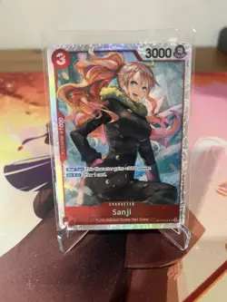 One Piece TCG Royal Blood - Sanji OP10-005 SR English - Image 1