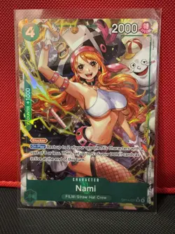 English One Piece TCG Nami Alternate Art OP14-031 tracking included - Image 1