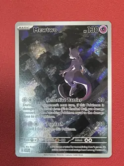 Pokemon TCG Mewtwo 052 SV: Scarlet & Violet Promo Cards Holo Promo 130 HP - Image 1
