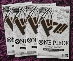 One Piece Special DON!! Card Pack DP-03 Wings of the Captain OP-06 Sealed x 4 - Image 1
