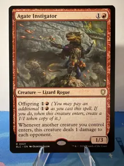 Agate Instigator R Commander: Bloomburrow 21 NM - Image 1