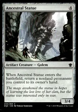 2015 Dragons of Tarkir Ancestral Statue Expansion/Common #234 - Image 1