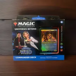 Magic - DOCTOR WHO - Paradox Power Commander Deck ⭐NEW SEALED 195166228815 - Image 1