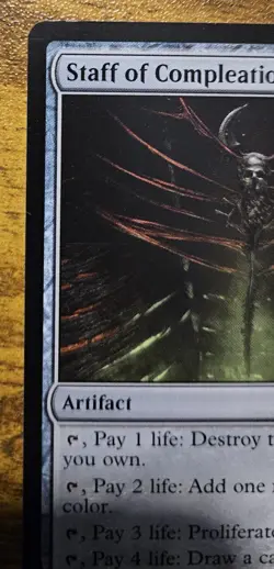 Staff of Compleation - Mythic - NM - Phyrexia: All Will Be One ⚔B&B - Image 2