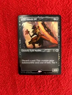 Iron-Shield Elf FOIL STAMPED RARE Lorwyn Eclipsed NM MTG - Image 1