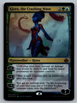 Duel Decks: Elspeth vs. Kiora #34 Kiora, the Crashing Wave - Image 1