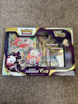 POKEMON TCG - Hisuian Zoroark VSTAR - Premium Collection Box - BRAND NEW SEALED - Image 1