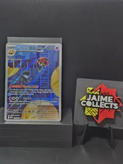 Pokemon Team Rockets Orbeetle 198/182 Illustration Rare Destined Rivals NM - Image 1