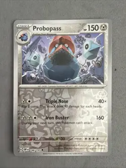 Pokemon TCG * SV Obsidian Flames * 146/197 Probopass REVERSE HOLO Uncommon * NM - Image 1