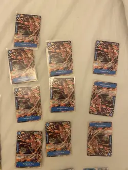 10 Monkey D. Luffy 10 Ace 10 sabo RARE 3RD ANNIVERSARY ALT ART ONE PIECE NM - Image 5