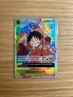 Monkey.D.Luffy OP07-109 - One Piece TCG - SR Super Rare NM English Foil - Image 1