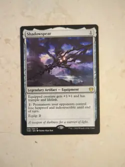 Magic the Gathering Shadowspear Theros Beyond Death Card Regular MT/NM Condition - Image 1