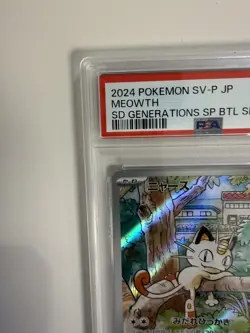 PSA Meowth 192/SV-P Sv-P Promotional Cards Holo (Japanese) - Image 2