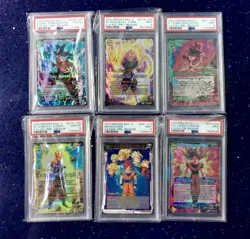 Dragon Ball Super Cards Lot - Pre Release - PSA - TCG - Image 1