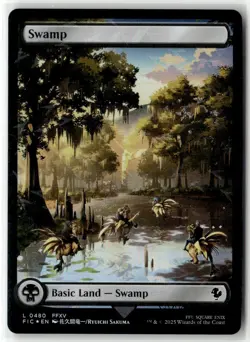Swamp (Chocobo Track Foil) L Commander: FINAL FANTASY 480 NM - Image 1