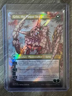 Magic The Gathering MH3 Borderless Textured Foil Grist, Voracious Lava #0472 - Image 2