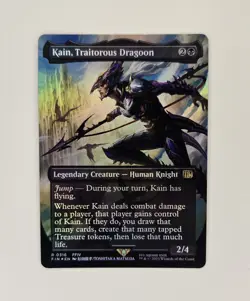 Kain, Traitorous Dragoon Borderless Foil Final Fantasy Mtg - Image 1