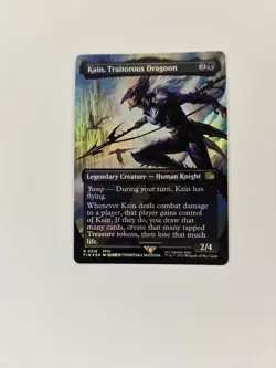 Kain, Traitorous Dragoon Borderless Foil Final Fantasy Mtg - Image 4