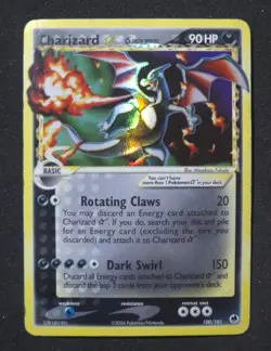 Charizard Gold Star EX Dragon Frontiers Holo 100/101 English Pokemon - Image 1
