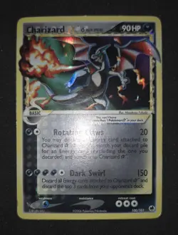 Charizard Gold Star EX Dragon Frontiers Holo 100/101 English Pokemon - Image 2