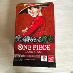 BANDAI One Piece Carrying on His Will Card Game OP-13 Booster Box, Used F/JPN - Image 1