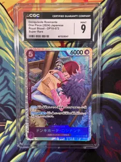 ONE PIECE Donquixote Rosinante OP10-072 Royal Blood Foil - CGC 9 MINT - Image 1