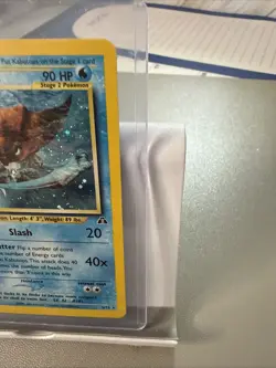 Pokemon TCG Kabutops Holo Rare Card 6/75 Neo Discovery - Image 3
