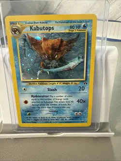 Pokemon TCG Kabutops Holo Rare Card 6/75 Neo Discovery - Image 5