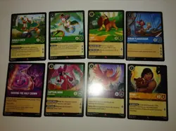 Disney Lorcana lot of 20 mixed nonfoil rare and super rare cards NM - Image 5