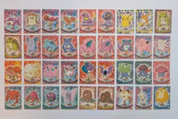 Pokemon Topps Cards Series 1 - Blue Logo COMPLETE SET - 90/90 - NM-MP - Image 3