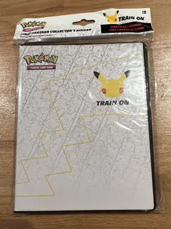 Celebrations 25th Anniversary JUMBO Card Binder + Pikachu Oversized NEW sealed - Image 1