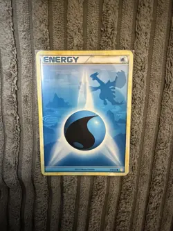 Pokemon Card Lugia Water Energy 117/123 Heart Gold Soul Silver Near Mint - Image 1