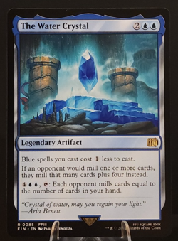 The Water Crystal 0085 Rare - Magic: The Gathering - Final Fantasy (NM) - Image 1