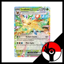 Pokemon TCG: Prismatic Evolutions - 006/131 - Leafeon Ex - Image 1