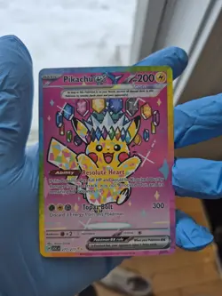 Pokemon Pikachu EX SIR 277/217 Ascended Heroes In Hand!! - Image 2