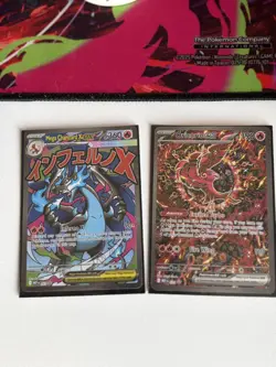 Pokemon Mega Charizard X ex 023 Me: Mega Evolution Promo Holo with Oricorio 024 - Image 1