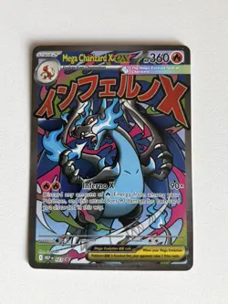 Pokemon Mega Charizard X ex 023 Me: Mega Evolution Promo Holo with Oricorio 024 - Image 2