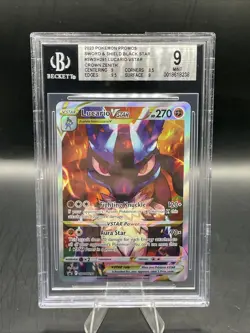 (US) BGS 9 Lucario VSTAR Pokemon TCG SWSH291 Sword & Shield Holo Promo English - Image 1