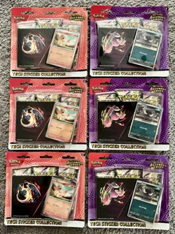 New! In Hand! Pokemon 🌟Ascended Heroes🌟 Tech Sticker Pack Lot Of 6 / 3 Of Each - Image 1