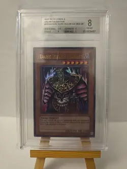 Yu-Gi-Oh! Dark Ruler Ha des RP02-EN052 Retro Pack 2 Ultra Rare Beckett NM-MT 8 - Image 1