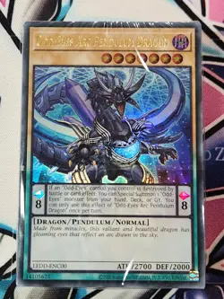 YUGIOH LEDD-ENC00 Odd-Eyes Arc Pendulum Dragon Complete SEALED Deck - Image 1
