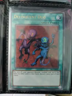 Delinquent Duo 25th Anniversary UNLIM Ultra Rare SRL-EN039 Yu-Gi-Oh! - Image 1