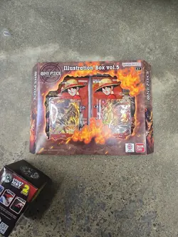 One Piece TCG Illustration Box Vol 5 and Vol 6 Lot - Factory Sealed - Image 3