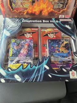 One Piece TCG Illustration Box Vol 5 and Vol 6 Lot - Factory Sealed - Image 4